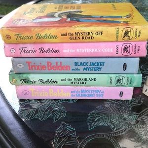 Vintage Trixie Belden Set of Books
